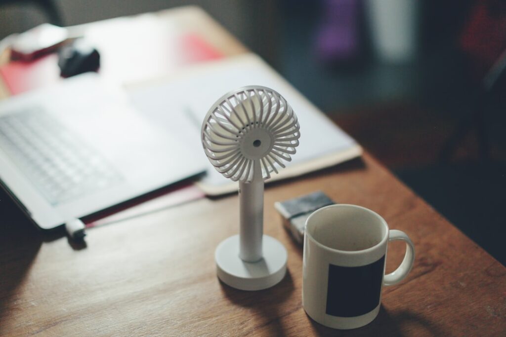 Photo Portable fan